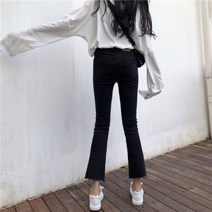 [Korean Style] Misa Flare Skinny Jeans