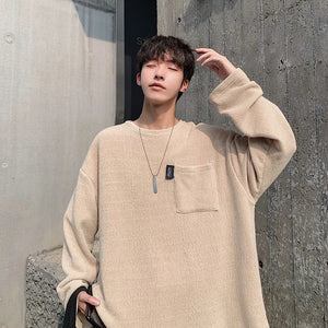 [Korean Style] Parany Pocket Sweatshirts