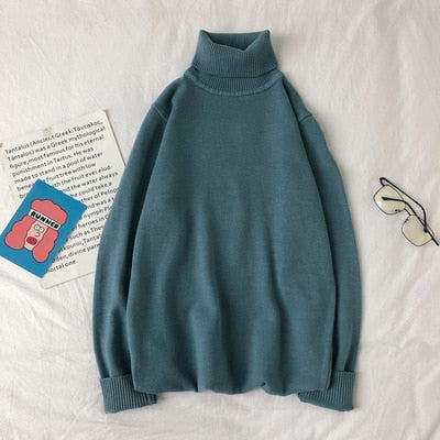 [Korean Style] Leo 9 Colors Turtleneck Sweaters