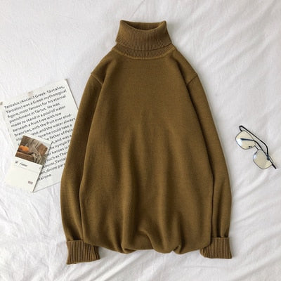 [Korean Style] Leo 9 Colors Turtleneck Sweaters