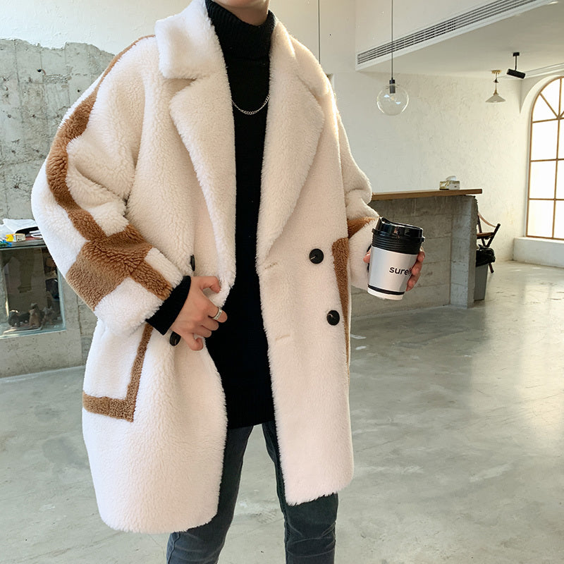 [Korean Style] Chamois Double Breasted Snow Coats