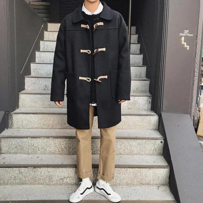 [Korean Style] Rolk Casual Duffle Coats