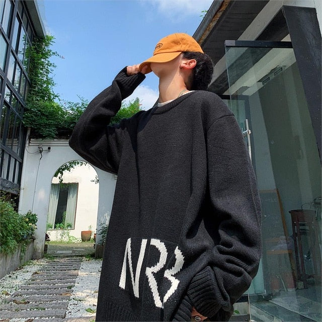 [Korean Style] NRB Pullover Oversized Sweaters