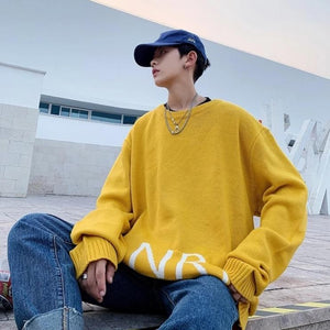 [Korean Style] NRB Pullover Oversized Sweaters