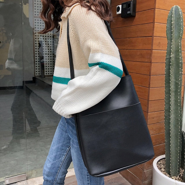 [Korean Style] Moss Minimal Shoulder Bag