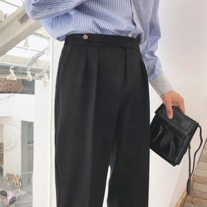 [Korean Style] Rick Silk Formal Pants