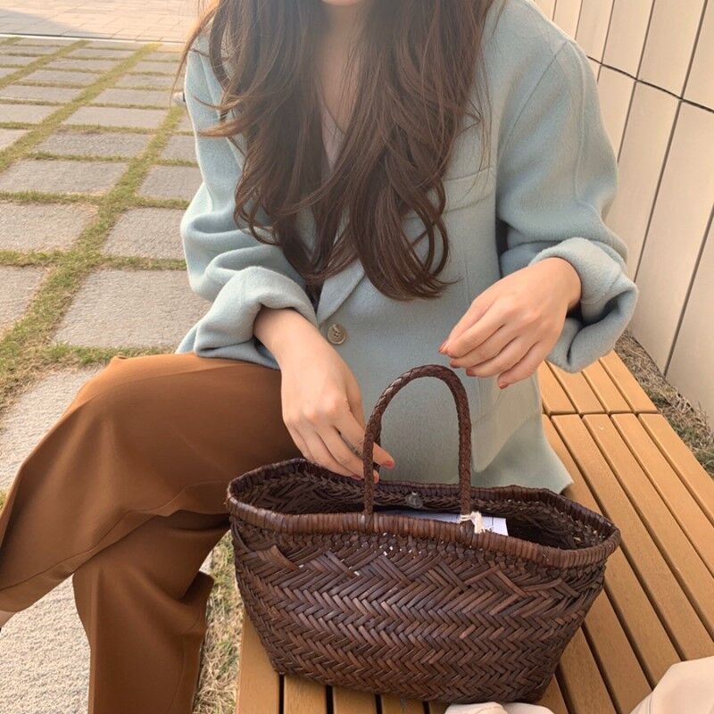 [Korean Style] Ballo Woolen Blended Short Coat