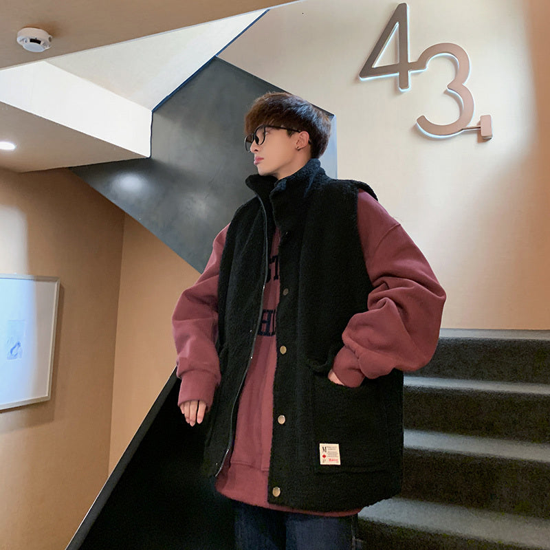 [Korean Style] Pero Casual Vest Jackets