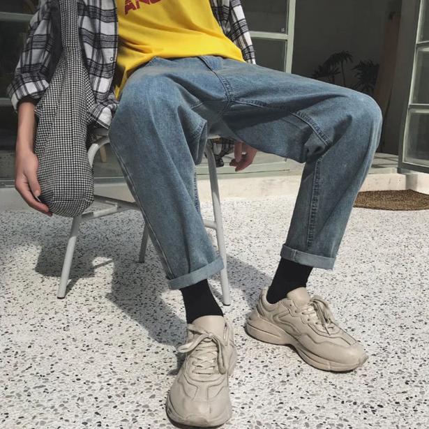 [Korean Style] Rannie Baggy Denim Jeans