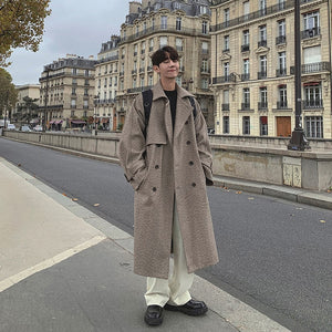 [Korean Style] Dane Woolen Double Long Coats