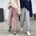 [Korean Style] Laz Solid Color Sweatpants