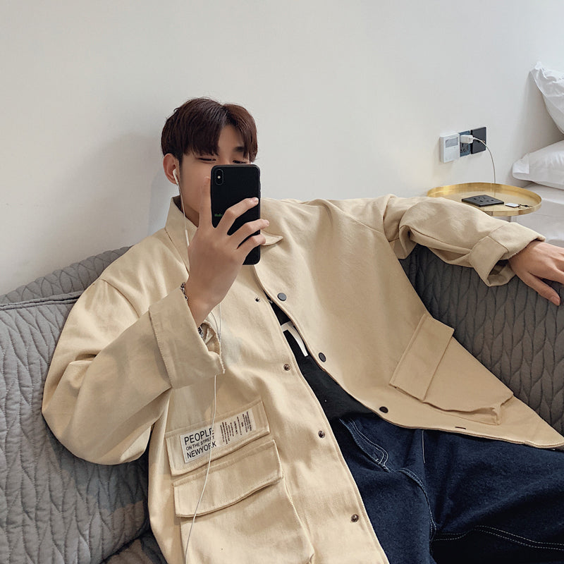[Korean Style] Loe Oversized Casual Jackets