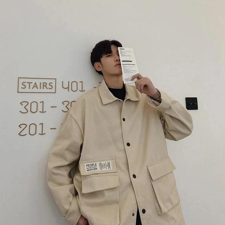[Korean Style] Loe Oversized Casual Jackets
