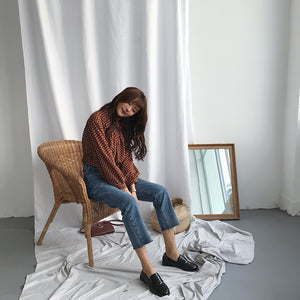 [Korean Style] Barbara Slim Straight Jeans