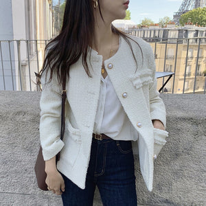 [Korean Style] Elea tweed Jacket