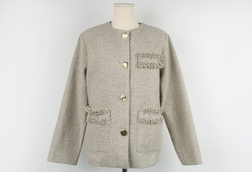 [Korean Style] Elea tweed Jacket