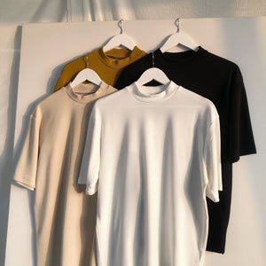 [Korean Style] Camise Turtleneck 1/2 T-Shirts