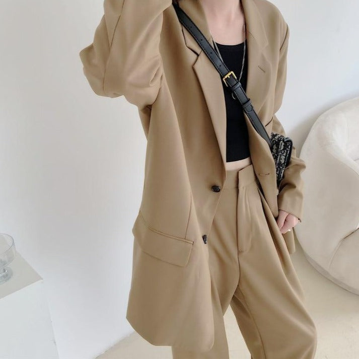 [Korean Style] Lotta 2 Piece Blazer Set