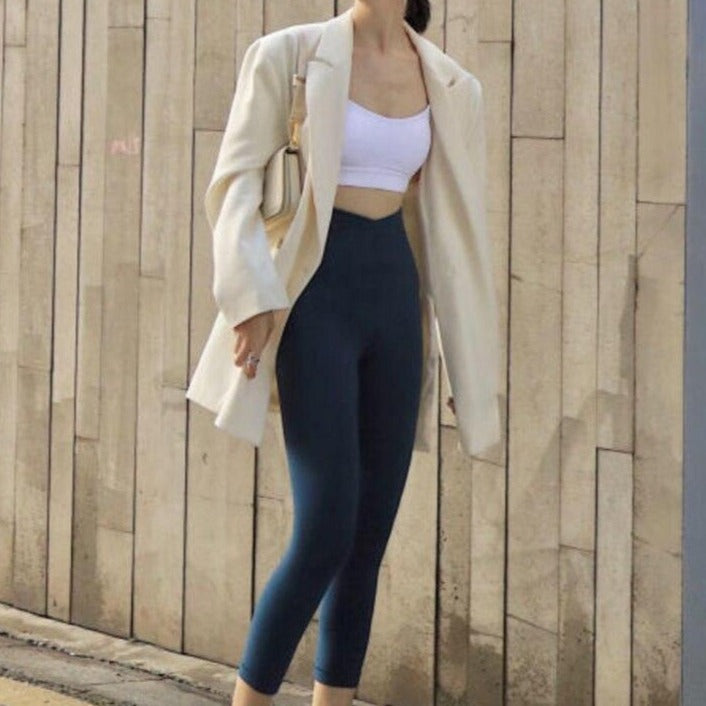 [Korean Style] Alicia Oversized Beige Blazer