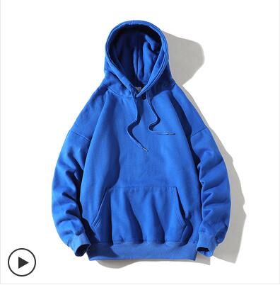 [Korean Style] Solid 13 Color Cotton Hooded Sweatshirts