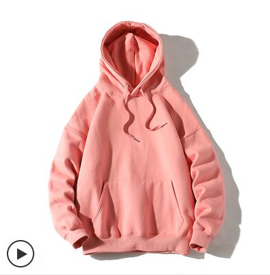 [Korean Style] Solid 13 Color Cotton Hooded Sweatshirts