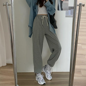 [Korean Style] Pan 2 Colors Drawstring Sweatpants