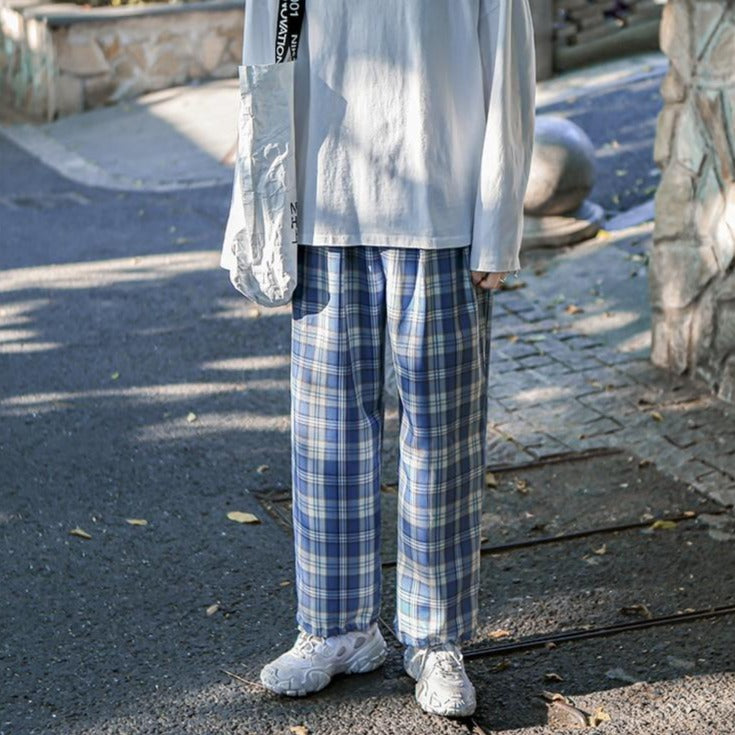 [Korean Style] Lattice Casual Trousers