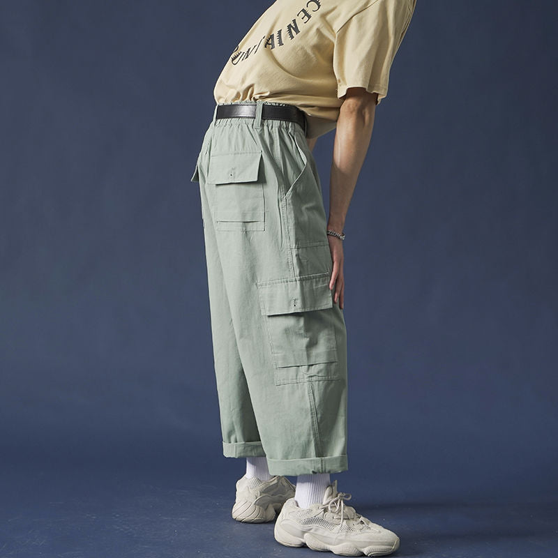 [Korean Style] 3 Color Casual Cargo Pants