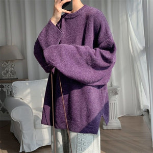 [Korean Style] 5 Color Oversize Woolen Sweater