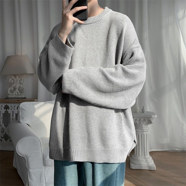 [Korean Style] 5 Color Oversize Woolen Sweater