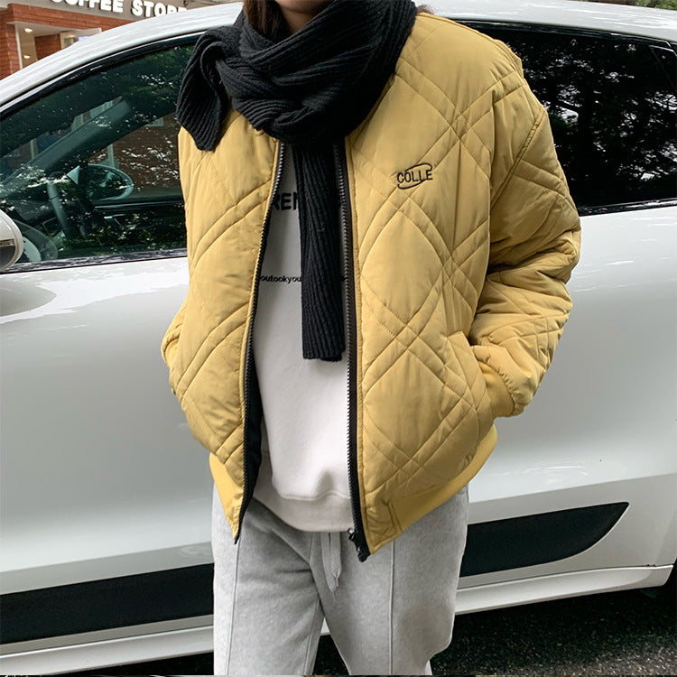 [Korean Style] Retch Quilted Retro Jacket