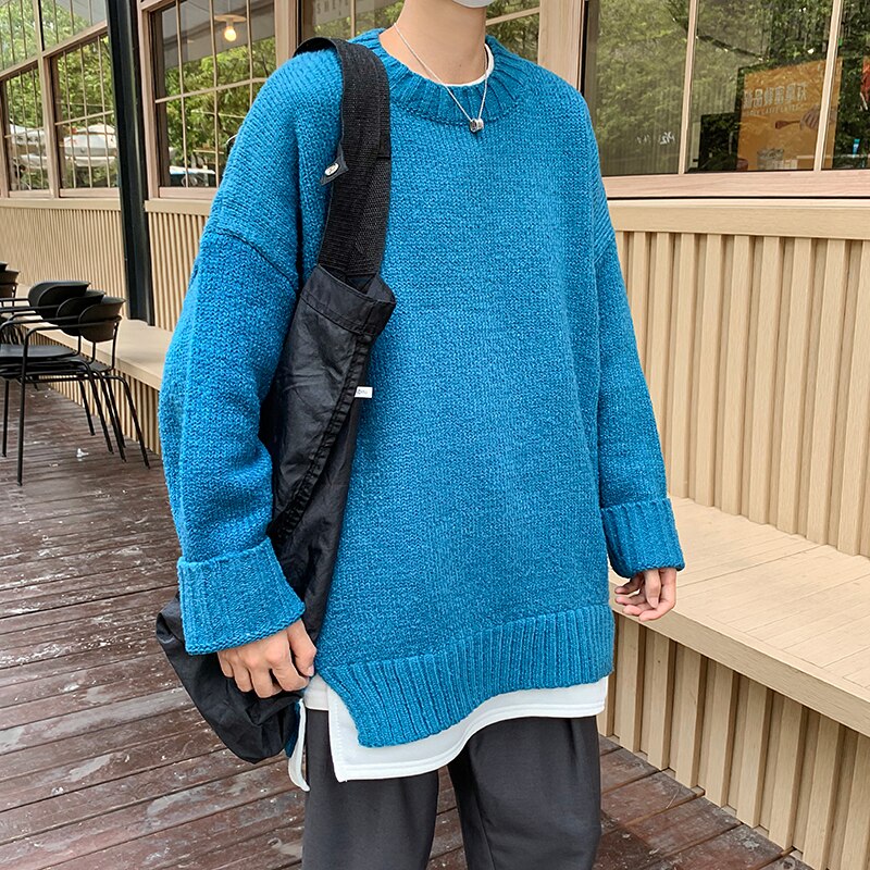 [Korean Style] 5 Colors Two Pieces Layered Wool Sweater