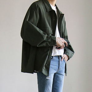 [Korean Style] 2 Colors Denny Retro Jacket