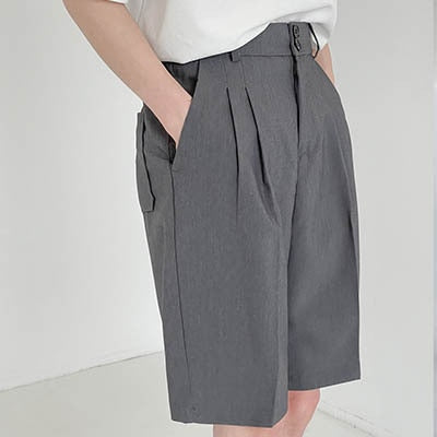 [Korean Style] 3 Colors Straight Short Pants