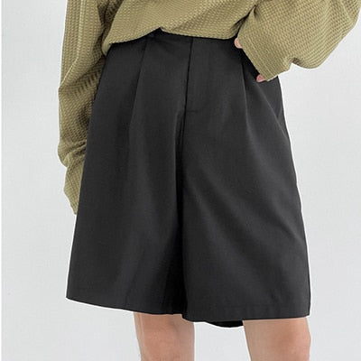 [Korean Style] 2 Colors Wide Shorts