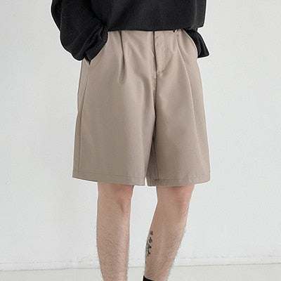 [Korean Style] 2 Colors Wide Shorts