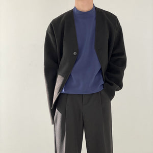 [Korean Style] 2 Colors V-Neck Cardigan Jackets