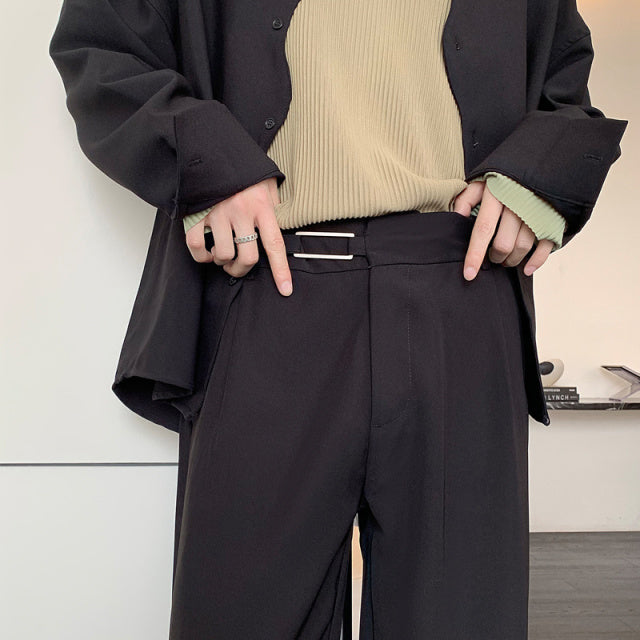 Korean Style] 3 Colors Wide Straight Pants – Ordicle