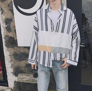 [Korean Style] Coco Stripe Shirts*