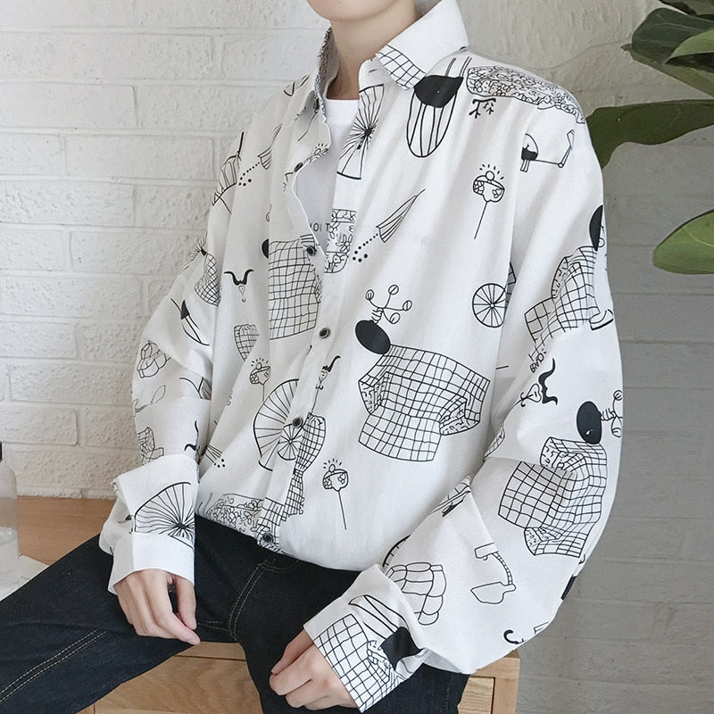 [Korean Style] Danny Artworks Shirts