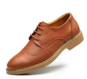 [Korean Style] Brogue Oxfords Leather Shoes