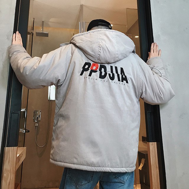 [Korean Style] Ppdjia Embroidery Down Jackets