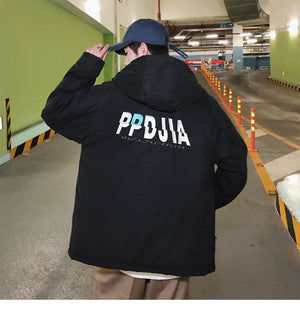 [Korean Style] Ppdjia Embroidery Down Jackets
