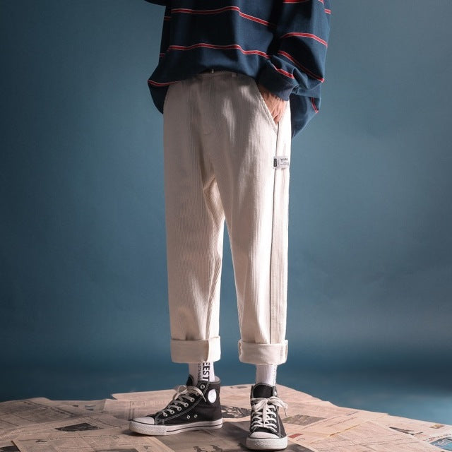 [Korean Style] Jack Corduroy Straight Pants