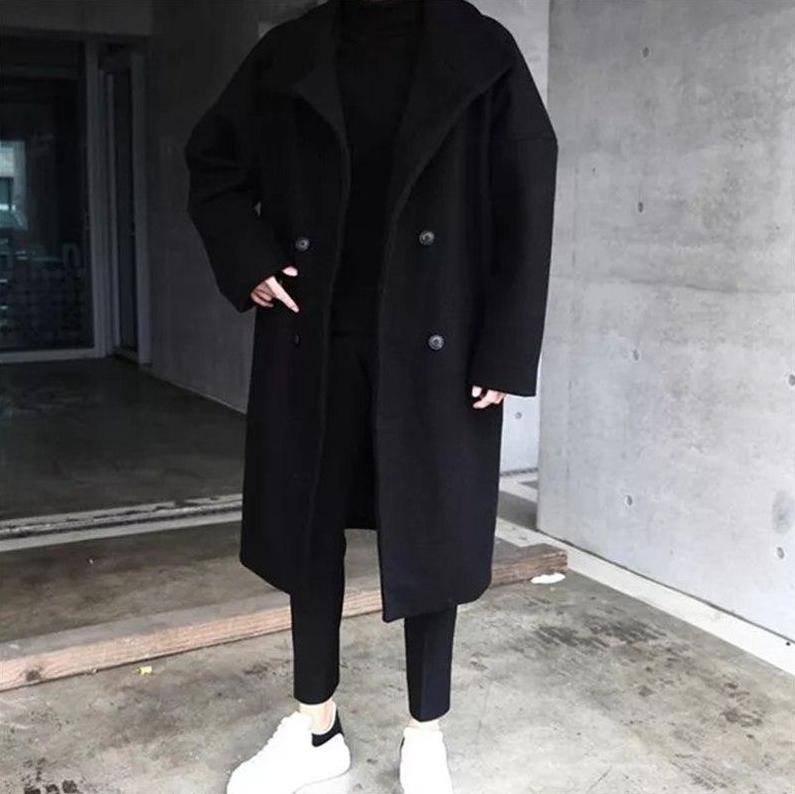 [Korean Style] Marzy Double Overcoat