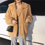 [Korean Style] High-Quality Teddybear Overcoat