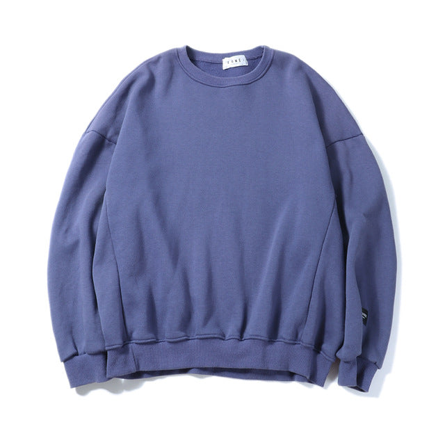 [Korean Style] Luna 7 Color Roundneck Sweatshirts