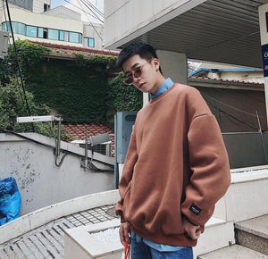 [Korean Style] Luna 7 Color Roundneck Sweatshirts