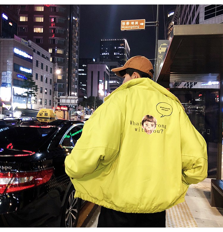 [Korean Style] Black Troops Double Sided Parka (Two Face)