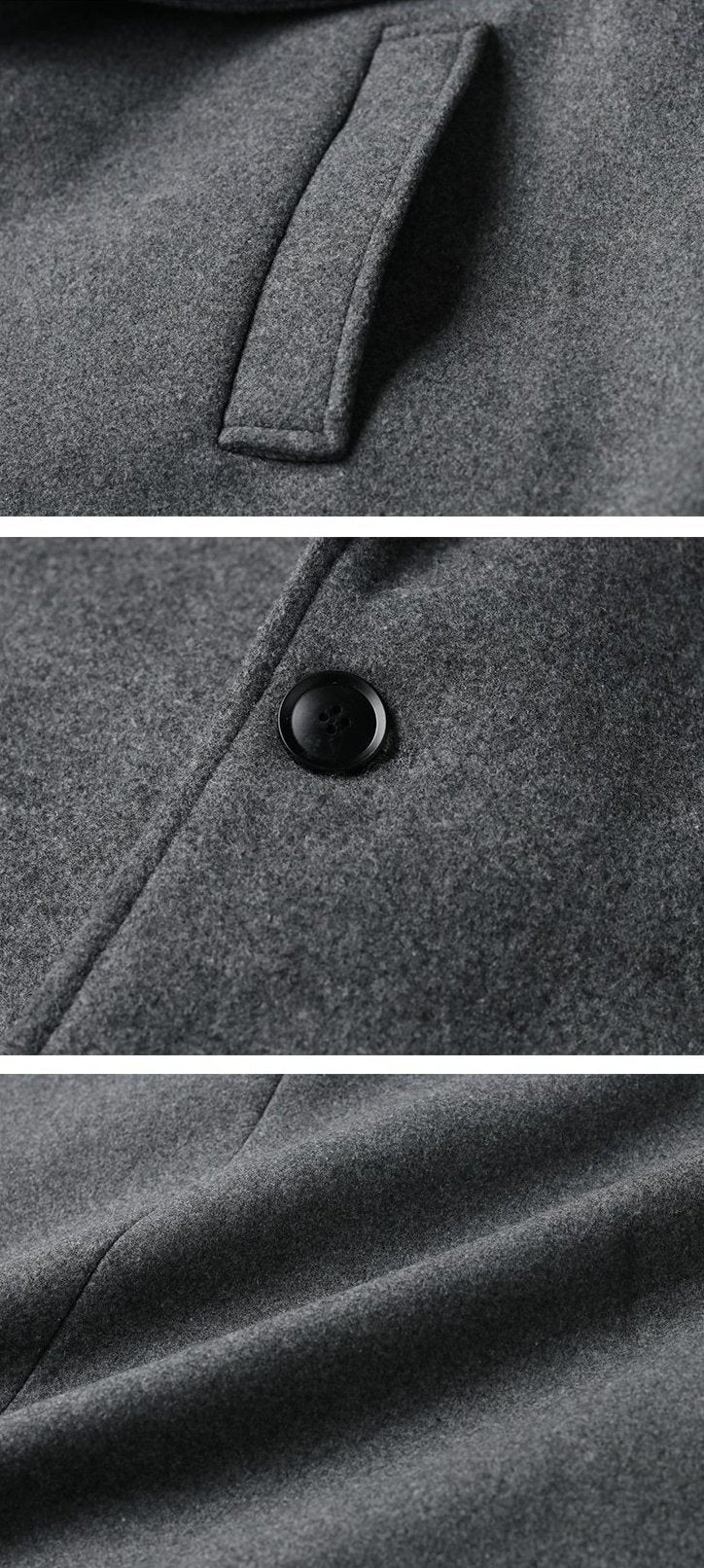 [Korean Style] Josh Loose Woolen Coat